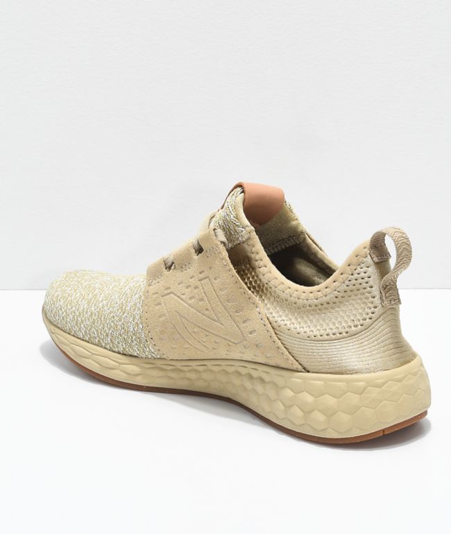 new balance fresh foam cruz gum rubber